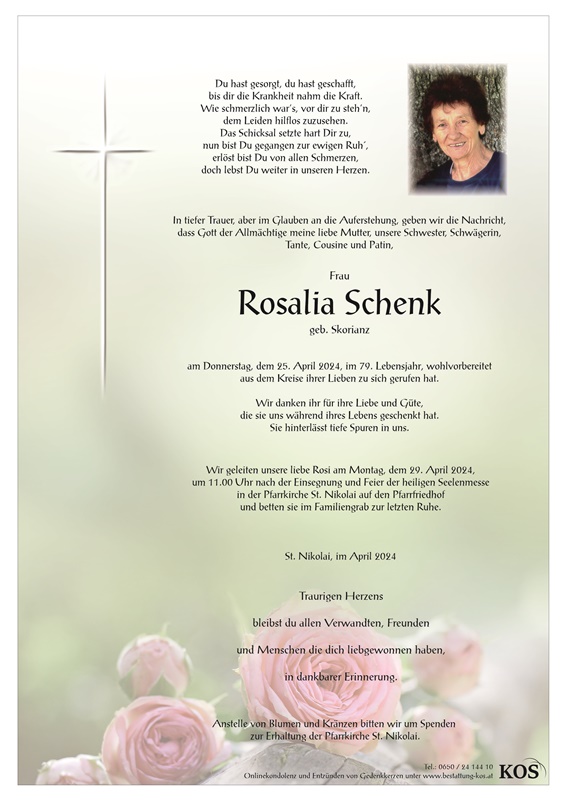 Rosalia Schenk